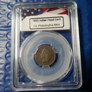 1893 Indian Head Cent - Well-Preserved Value Coin