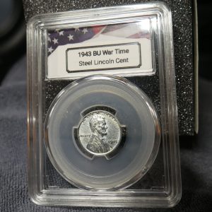 1943 BU War Time Steel Lincoln Cent / Uncirculated